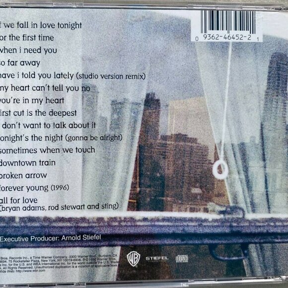 CD Rod Stewart If We Fall in Love Tonight 1996 Warner Bros. Vintage - Picture 2 of 7